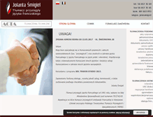 Tablet Screenshot of jezykfrancuski.eu